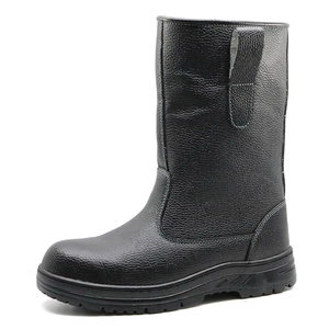 W1016 Semelle en caoutchouc cimentée en cuir en cuir à bout en fourrure en hiver