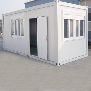 Standard Flat Pack Movable Sandwich Panel Prefab Containerhaus