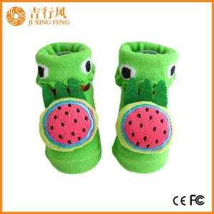 Meias de algodão 3D bebê Fábrica atacado personalizado bebê algodão meias bonitos