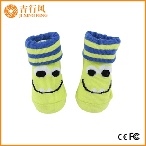 3Dコットンベビーソックスサプライヤー卸売かわいいベビーソックス中国
