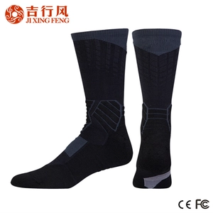 China calcetines fábrica personalizada mejor rendimiento algodón largo Running calcetines deportivos