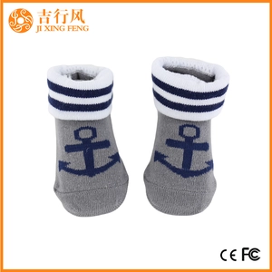 Baby Baumwolle kurze Crew Socken Lieferanten und Hersteller Großhandel benutzerdefinierte Unisex Neugeborenen Sport Socken