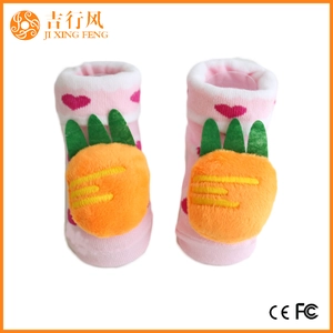 Baumwolle Low Cut Baby Socken Fabrik Großhandel benutzerdefinierte Unisex Baby nicht Skid Socken