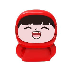 变脸少女蓝牙迷你音箱