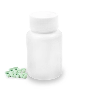 HDPE 100ml 药品空塑料瓶