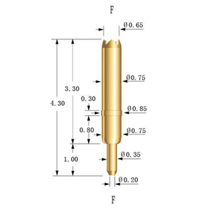 Professional Manufacturer Double Head Becu Pin SF075F430F32