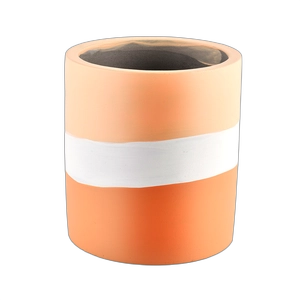 Wholesale multi-colored ceramic candle jar concrete candle jar