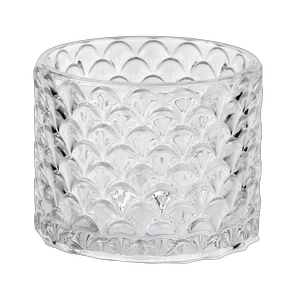 Direktverkauf ab Werk, gewelltes Kerzenglas aus Glas für die Kerzenherstellung