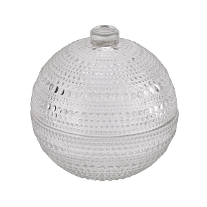 Wholesale glass bowls candy jars glass candle jars with lids home decoration