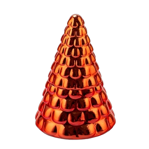Newly designed metallic red Christmas glass candle jar with lids