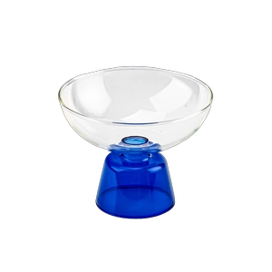 Tazza di frutta per frullato da dessert ad alto contenuto di borosilicato, leggera, personalizzata, di lusso