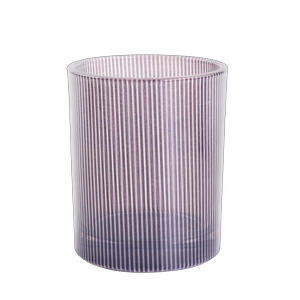 Custom Embossed Glass Candle Jars for Scented Candles