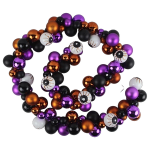 Senmasine 6ft Halloween baubles garlands with eye design pattern balls party festival hanging decor