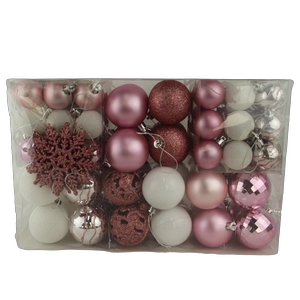Senmasine 100 個クリスマスボールセットホリデーリースパーティー DIY 装飾クリスマスオーナメントぶら下げ