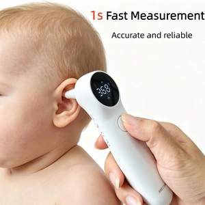 China Digital Non Contact Ear Thermometer Infrared Sensor Quick Measure Home Daily Health Temperature Check LED Display manufacturer