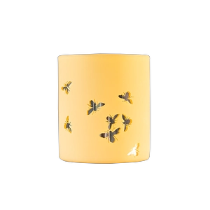 Portavelas clásico de vidrio de borosilicato de 8 oz grabado con láser