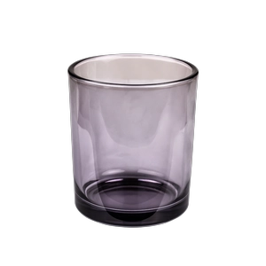 Transparentes Sprühkerzenglas aus Glas