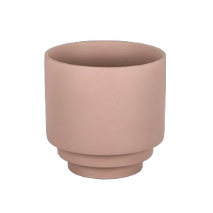 Recipiente de cerámica mate con estilo nórdico de 10,5 oz para hacer velas perfumadas