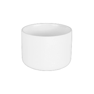 Venta al por mayor votiva del tarro de vela de cerámica mate blanco
