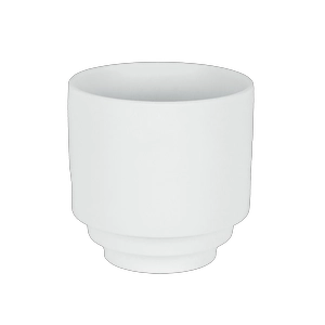 Fornecedor de potes de cerâmica branca de alta qualidade