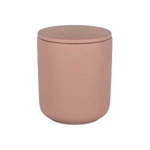 Entrega rápida potes de velas vazios com tampa