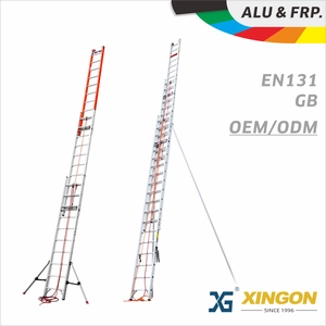 XG-119S/SF 【ALUMINUM / FIBERGLASS】 Firefighting Extention Ladder