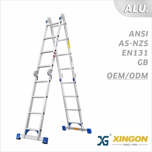 XG-115A 【ALUMINIO】 Escalera Plegable Multiusos