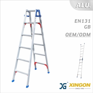 XG-150A/S 【ALUMINIO】 Escalera de Doble Uso（Con Tipo Ajustable）