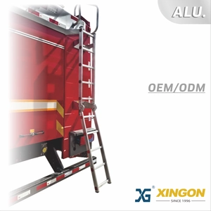 XG-213 【ALUMINIO】 Escalera de embarque para camión de bomberos