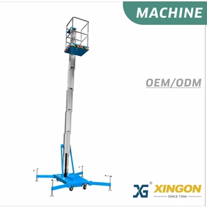 XG-181【FOR CLIMBING & HOISTING】Single Mast Hydraulic Lifting Platform