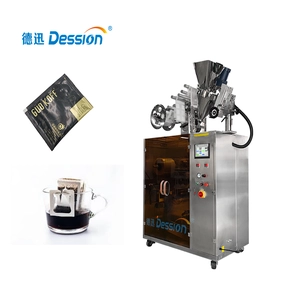 Dễ dàng vận hành máy đóng gói túi cà phê nhỏ giọt lọc bột tự động tốc độ cao với giá xuất xưởng