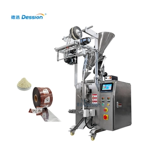 Máquina envasadora automática de bolsas pequeñas Dession, máquina envasadora de sellado y llenado de polvo de chile con especias, precio