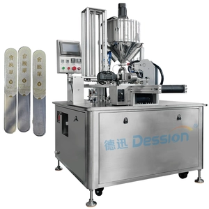Fully automatic turntable spoon filling machine - save labor and reduce production costs