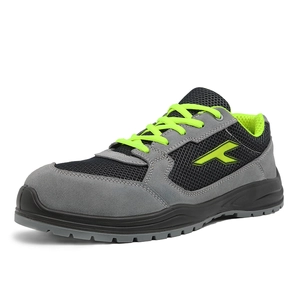 TM230G antideslizante PU suela exterior compuesto puntera a prueba de pinchazos taller seguridad zapatos deportivos
