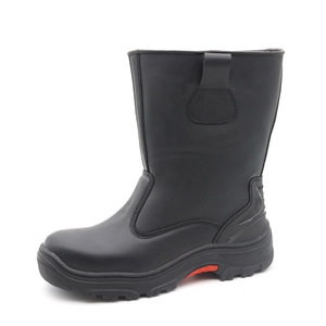 TM139 résistance à la chaleur semelle en caoutchouc résistant à l'huile bout composite bottes de soudage de sécurité anti-crevaison
