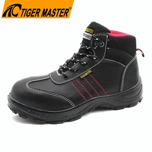 TM077 antiderrapante sola de PU sapatos impermeáveis ​​de segurança com biqueira de aço