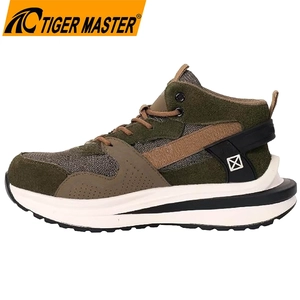 Sapatos de segurança para construção antifuros com biqueira de aço TM267