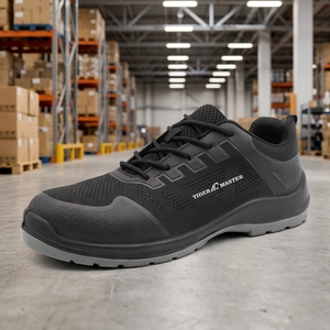 TM292A Zapatos de seguridad deportivos no metálicos antipinchazos con punta de fibra de vidrio antideslizante para taller