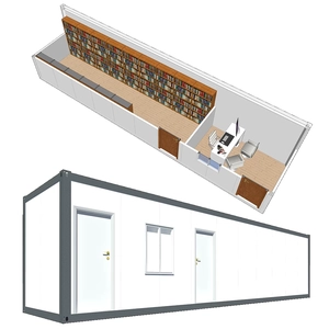Manufactured Homes Supplier China - Use School Office & Book Storage Room