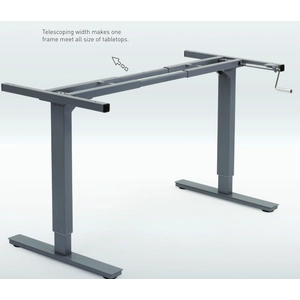中国 High Quality Electric Height Adjustable Customized Crank Standing Desk メーカー