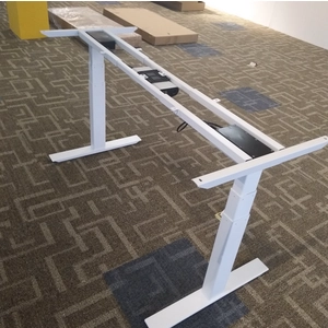 China Stand height adjustable computer desk Office stand table sit for manufacturer