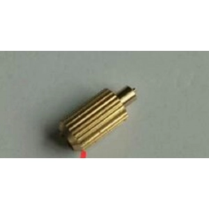 Customized pogo pin with knurled