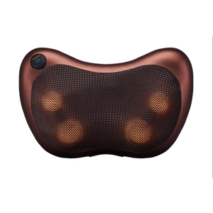 Two sets of two-ball acupressure massage pillows with heating function and variable direction