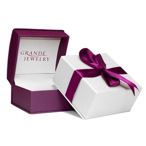 Buena calidad Caja de plástico de embalaje joyero promoción / insignia de la caja caja de cajas de regalo con la cinta de Cartón