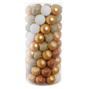Decorative excellent quality plastic Christmas ornamnet ball