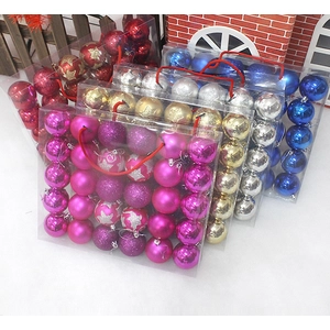 Hot Selling Popular Plastic Christmas Ball With Printing