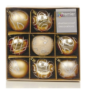 Ornamental Hot Selling Decorating Xmas Ball Set