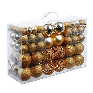 Promitional Plastic Xmas Decorative Ball Set