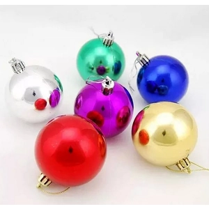 Shatterproof High Quality Plastic Xmas Ball
