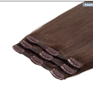China Indian hair noble and graceful 8-32inch human hair extensions clip in hair manufacturer